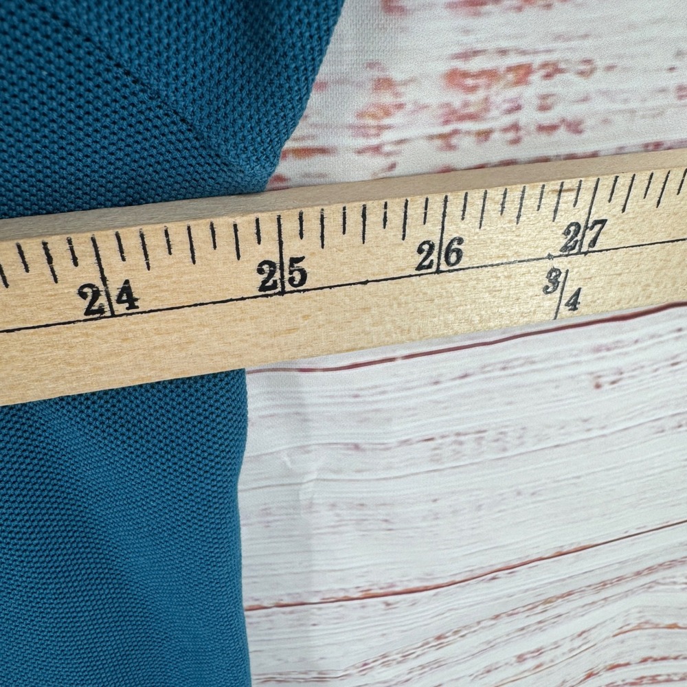 Tommy Bahama Polo Shirt Mens Size XL IslandZone Blue Short Sleeve Floral Trim - Picture 9 of 9
